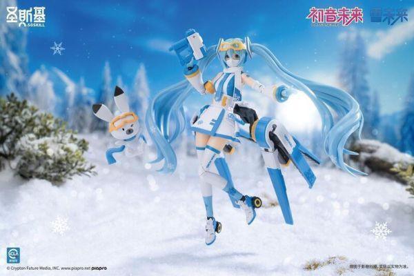 聖斯基 初音未來 雪初音 雪未來 冰點迴響 含初回特典 組裝模型 