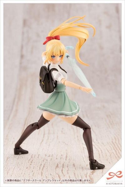 壽屋 KOTOBUKIYA  MV003 1/10 創彩少女庭園 下課後的雨傘組 組裝模型 