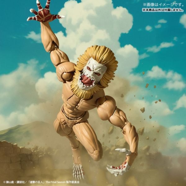 海洋堂 驚奇山口式 進擊的巨人 顎之巨人 一般版 