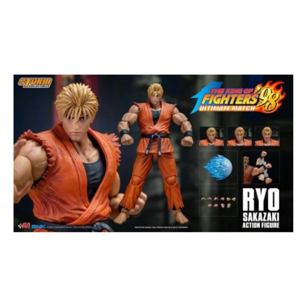 Storm Collectibles 1/12 可動 格鬥天王98 坂崎良 