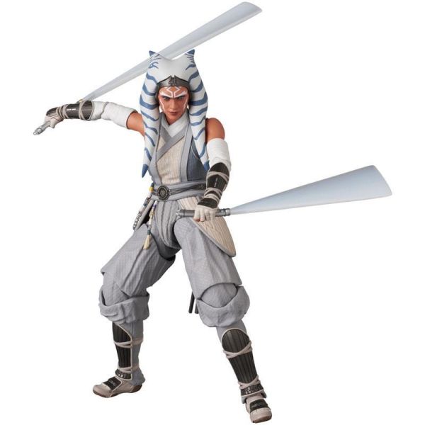 預購27年3月 MAFEX 星際大戰 曼達洛人 亞蘇卡・譚諾 白色服裝Ver. 