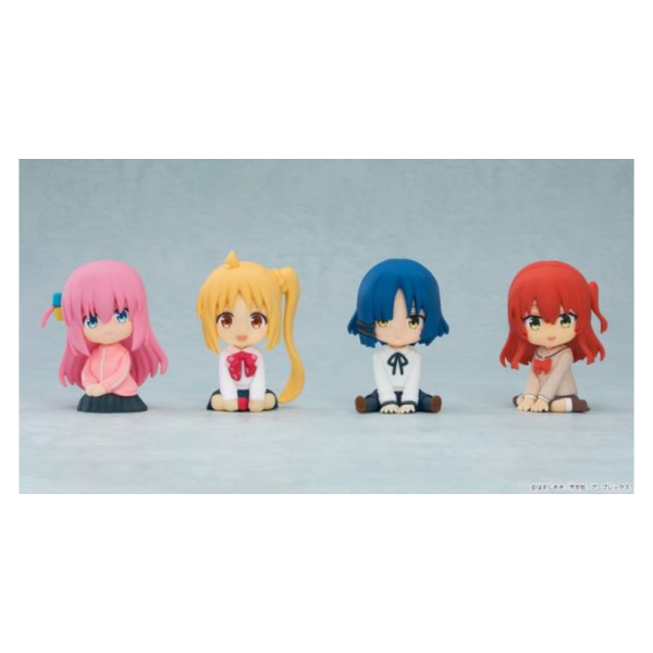 好微笑 GSC 黏土人Plus 孤獨搖滾！後藤一里 伊地知虹夏 山田涼 喜多郁代 4個一套 橡膠公仔 