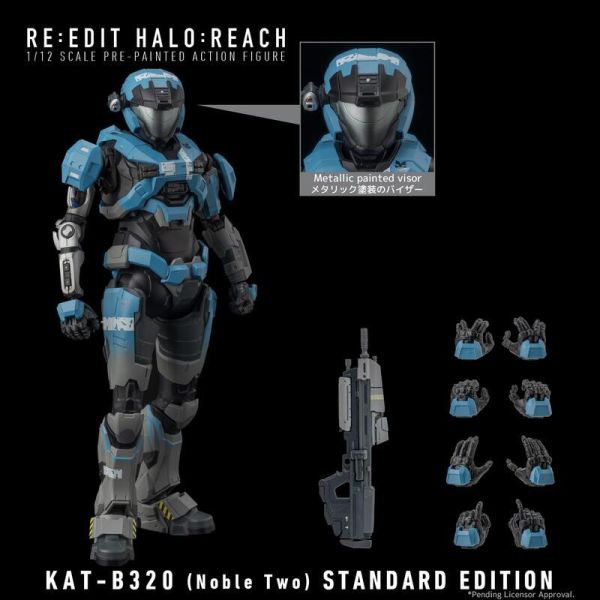 預購25年4月 千值練 RE:EDIT 1000Toys HALO 最後一戰 KAT-B320 貴族2號 