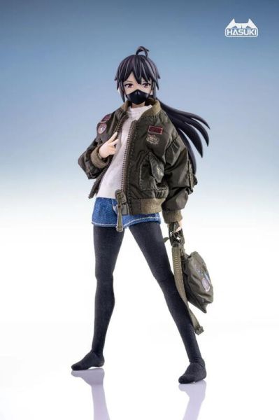 預購Q4 HASUKI 神貓跳動 1/12人偶服裝配件 空軍夾克套裝 不含人偶 L1009 