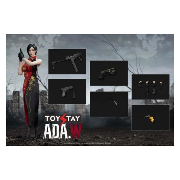 預購Q4 TOYSTAY TS-010 艾達王 旗袍版 惡靈古堡4 1/6 包膠可動 