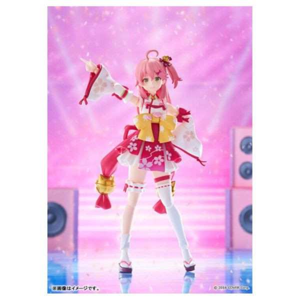 好微笑 代理版 figma hololive 櫻巫女 可動完成品 