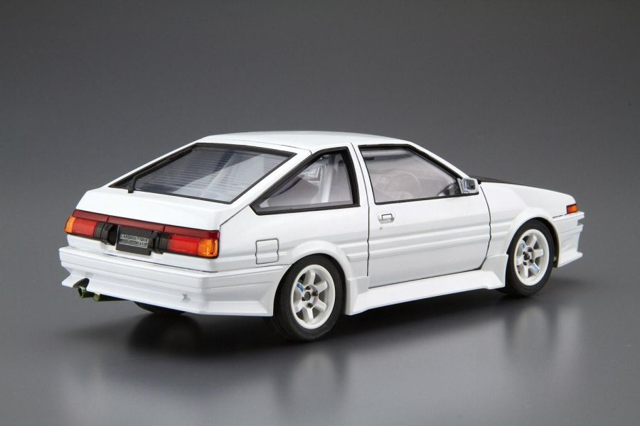 青島社 1/24 改裝車系列 No.45 頭文字D 豐田 AE86 Trueno 85 AAOSHIMA 1/24 頭文字D 藤原拓海 AE86 SPRINTER TRUENO [D計畫]