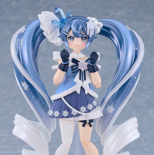 預購26年7月 GSC figma 2025 雪未來 雪初音 Crystal Snow Ver. 