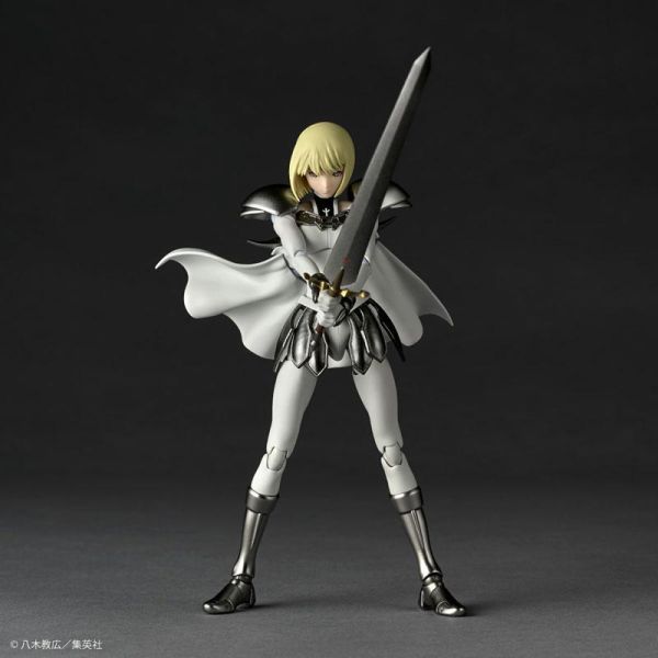 預購11月 海洋堂 輪轉科技 大劍 獵魔戰記 CLAYMORE 克蕾雅 一般版 