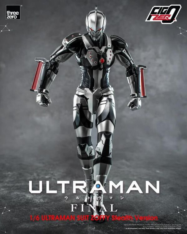 threezero FigZero 超人力霸王 機動奧特曼裝甲 佐菲 潛行版 1/6 