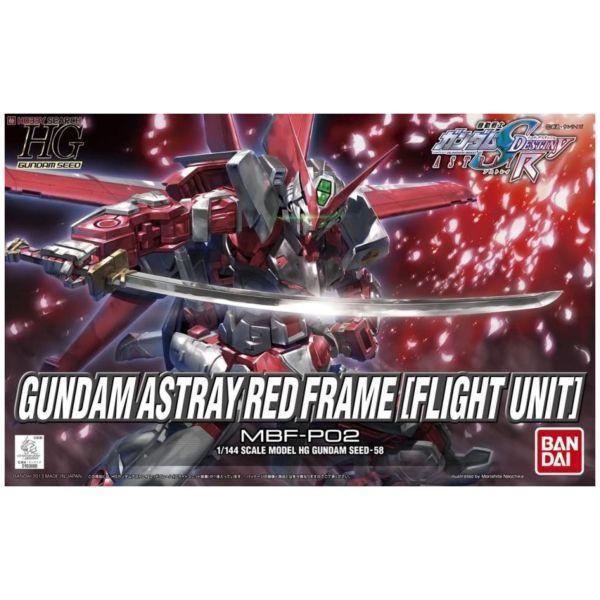 萬代 BANDAI 1/144 鋼彈模型 HG SEED #58 紅異端(飛行裝備) 
