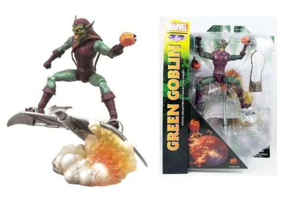 代理版 NECA Marvel Select 綠惡魔 7吋 可動 吊卡 