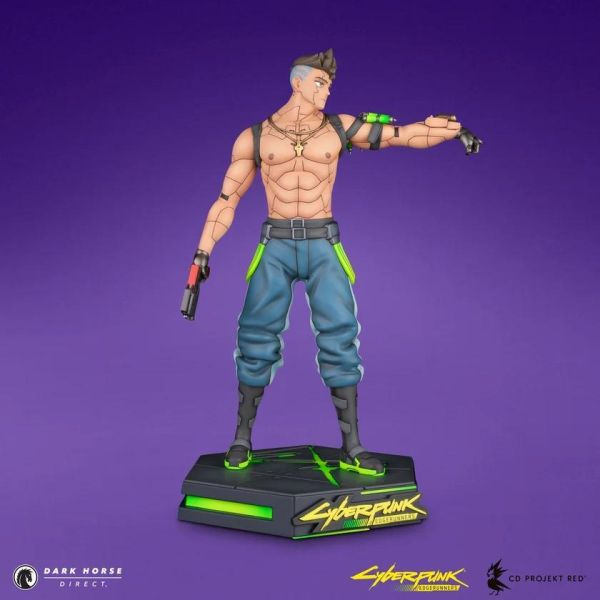 預購1月 Dark Hourse PVC 電馭叛客:邊緣行者 大衛 完成品 