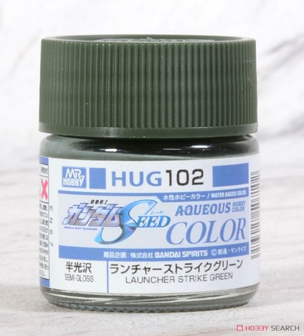 郡氏 GSI 鋼彈專用色 水性漆 HUG系列101-108 SEED系列專用色 半光澤 10ml 