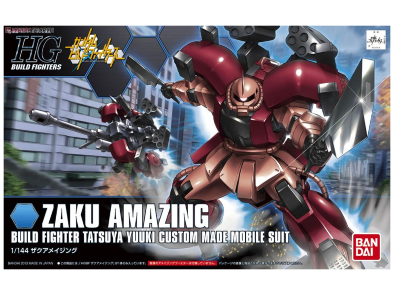 萬代 BANDAI 1/144 鋼彈模型 HGBF 02 驚異薩克 組裝模型 
