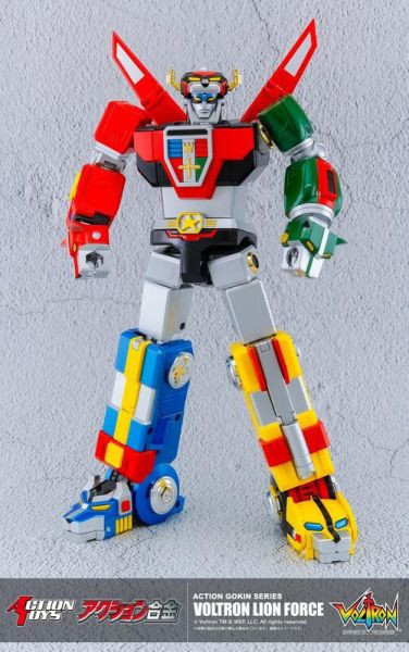 ActionToys 合金 Voltron Lion Force  五獅合體 百獸王 附特典 