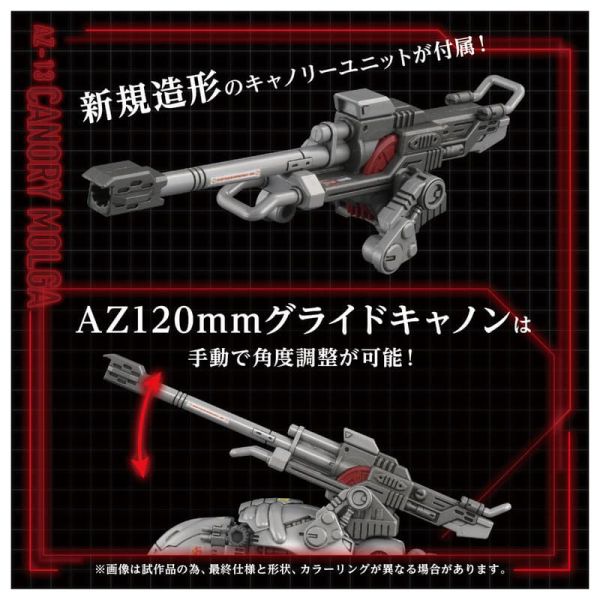 預購26年5月 AKARATOMY 1/72 組裝模型 洛伊德ZOIDS AZ-13 天蠶砲 組裝 