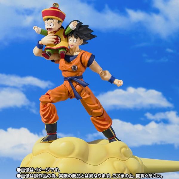 預購26年3月 魂商店 SHF 七龍珠Z 孫悟空＆孫悟飯幼年期＆筋斗雲 