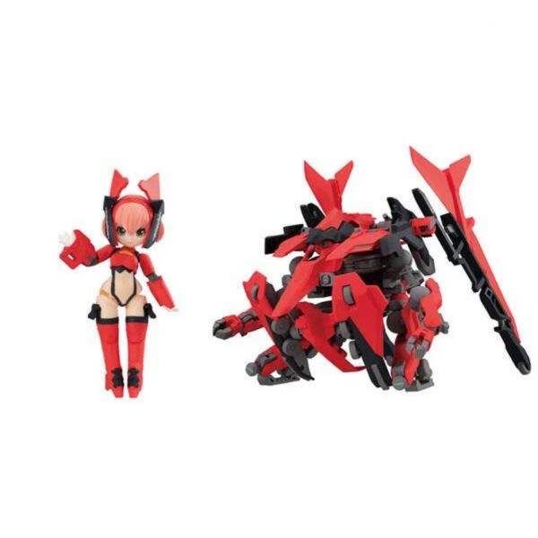 MEGAHOUSE 代理版 DESKTOP ARMY F-616［AR］s 菲利露納比特羅莎＆機械芬里爾空力 