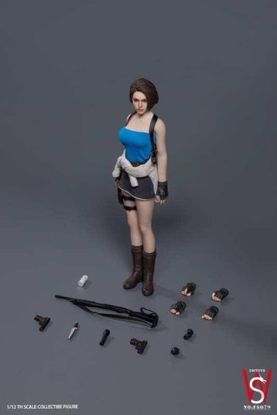 預購27年3月 SWTOYS 1/12 FS079 惡靈古堡3 吉爾·瓦倫丁 包膠可動 含特典 