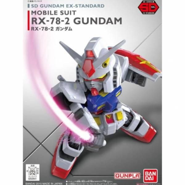 萬代 BANDAI 萬代 BANDAI SD GUNDAM EX-STANDARD #001 RX-78-2 元祖鋼彈組裝模型 