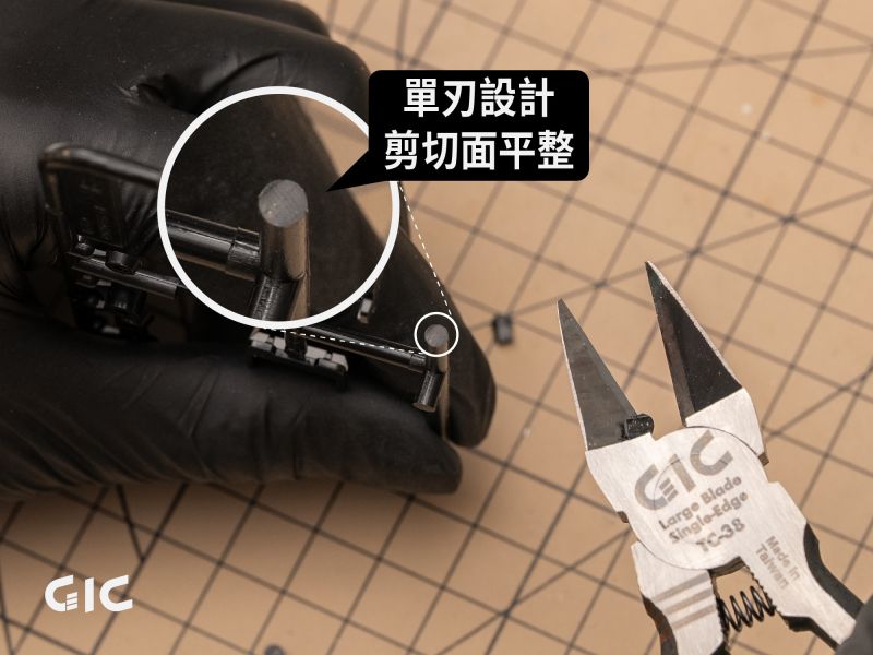 預購1月 GIC TC-35 超長刃斜口鉗 +TC-38 大型單刃斜口鉗 套組 送TC-17 防鏽油 