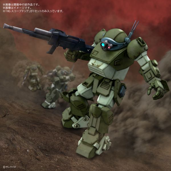 萬代 BANDAI HG 裝甲騎兵 眼鏡鬥犬 組裝模型 