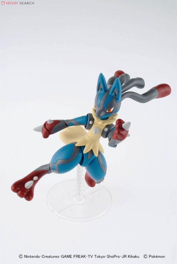 萬代 BANDAI 寶可夢 Mega 路卡利歐 組裝模型 