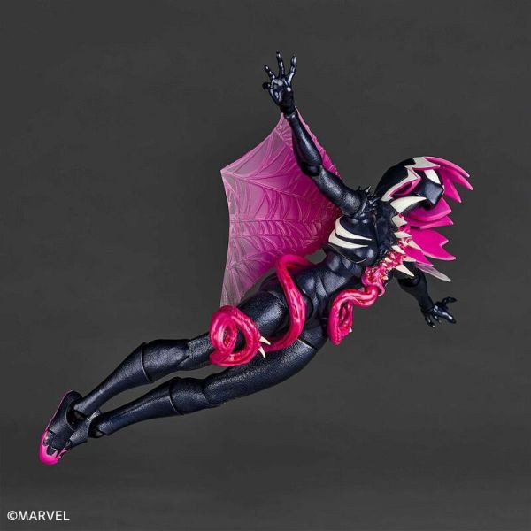 海洋堂 驚奇山口式 猛毒關 Gwenom 女蜘蛛人 關史黛西 可動完成品 