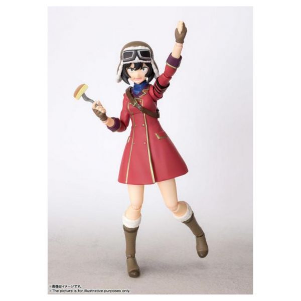 萬代 BANDAI 代理版 S.H.F SHF 荒野的壽飛行隊 姬莉葉 