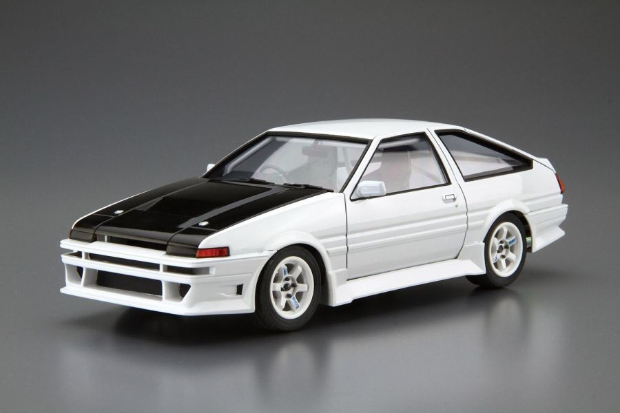 青島社 1/24 改裝車系列 No.45 頭文字D 豐田 AE86 Trueno 85 AAOSHIMA 1/24 頭文字D 藤原拓海 AE86 SPRINTER TRUENO [D計畫]