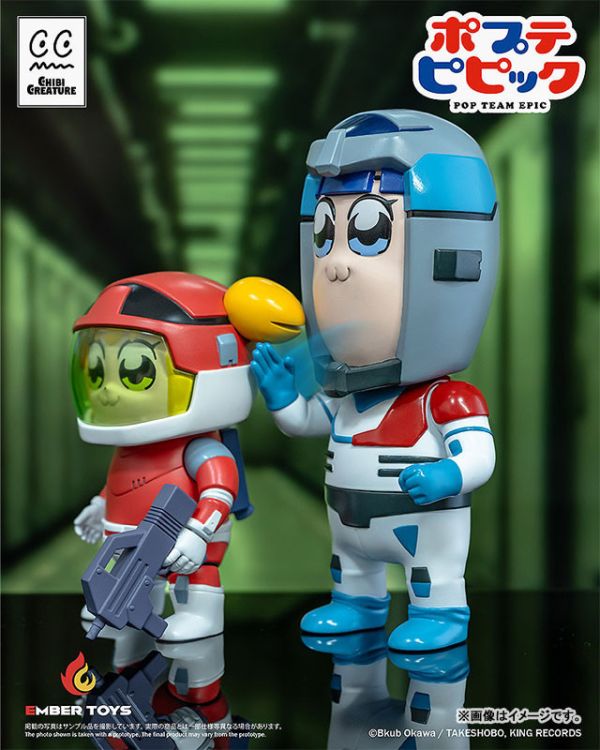 預購9月 EMBER TOYS POP TEAM EPIC Chibi POP子＆PIPI美 太空服版 