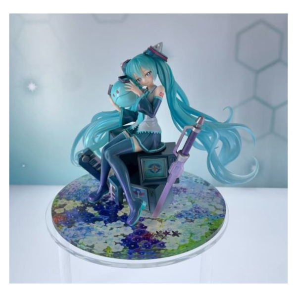 預購26年9月 MH限定 Lucrea 機動戰士鋼彈45周年x初音未來 初音 鋼彈OO型態 
