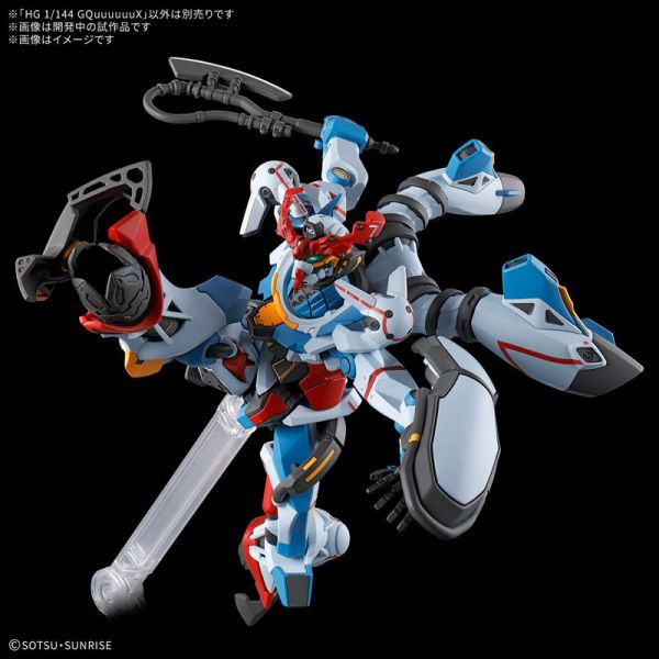 預購25年2月 萬代 HG 1/144 機動戰士鋼彈 GQuuuuuuX  組裝模型 