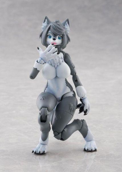 青島 AOSHIMA KEMOPLA 獸普拉 KP-03R 灰狼 組裝 