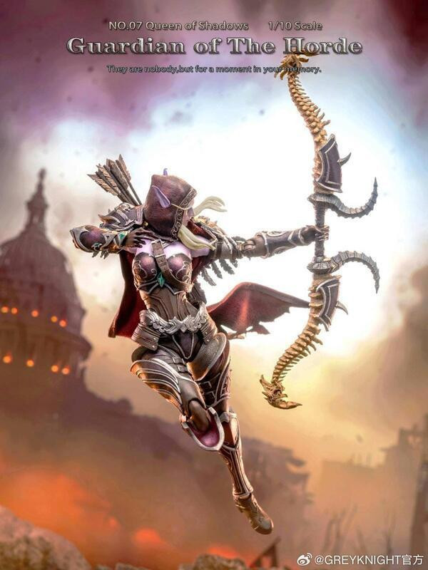 灰騎士 1/10 部落守衛-07 暗影女王 希瓦娜斯 風行者 