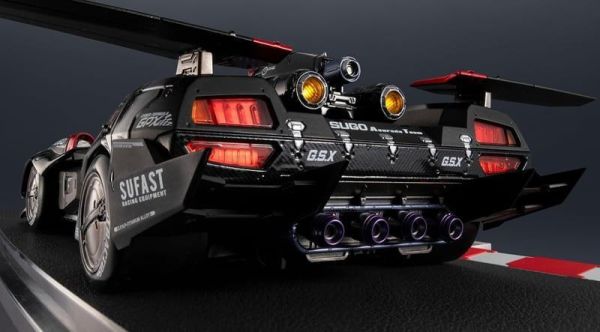預購27年Q1 代理版 threezero HI-SPEC 閃電霹靂車 阿斯拉 G.S.X 黑色限定 含壓克力盒 
