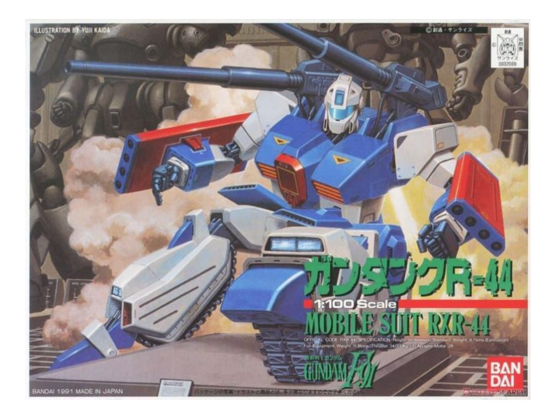 萬代 BANDAI 1/100 鋼彈F91 RXR-44 鋼坦克 R-44 組裝模型 