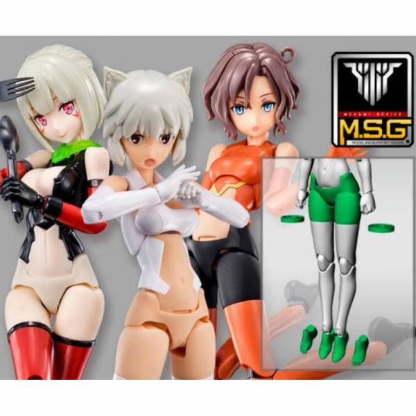 壽屋 組裝模型 女神裝置 M.S.G 02 下身 零件包 白色 / 膚色A/ 膚色B 