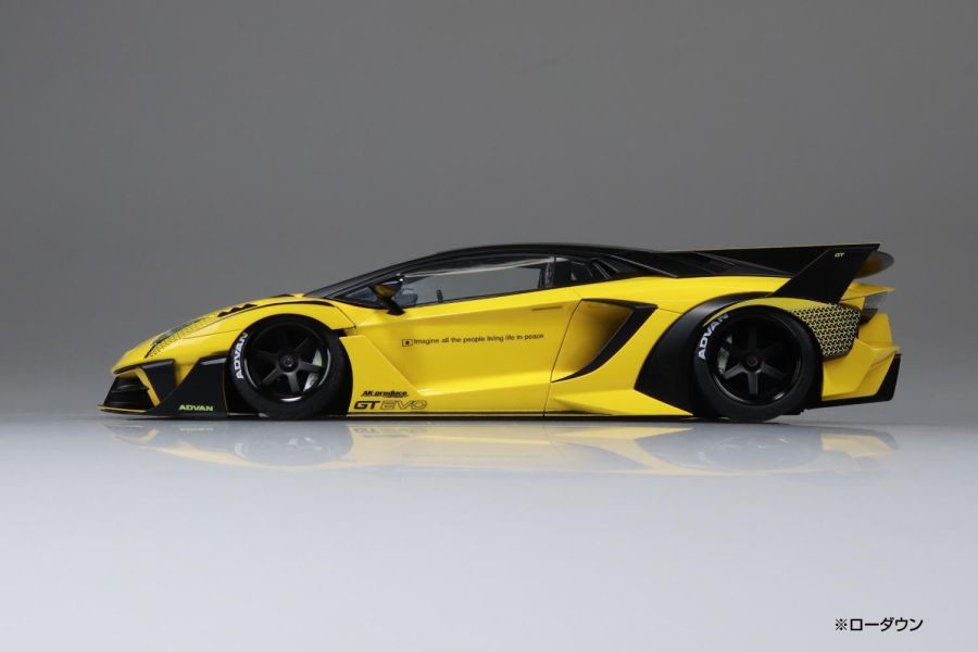 預購9月 青島社 組裝 1/24 自由步行#25 藍寶堅尼 LB-Silhouette Works Aventador GT Evo ver.1 0624 