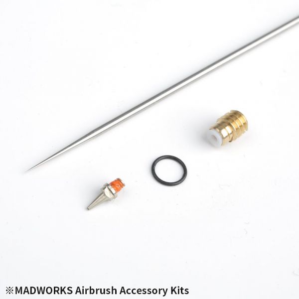 MADWORKS 噴筆耗材包 <MAD 0.3/0.5mm 噴筆用替換零件包> 