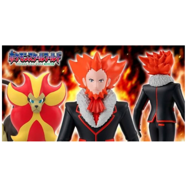 預購6月 萬代 盒玩 精靈寶可夢 SCALE WORLD 卡洛斯地區 弗拉達利&火炎獅 