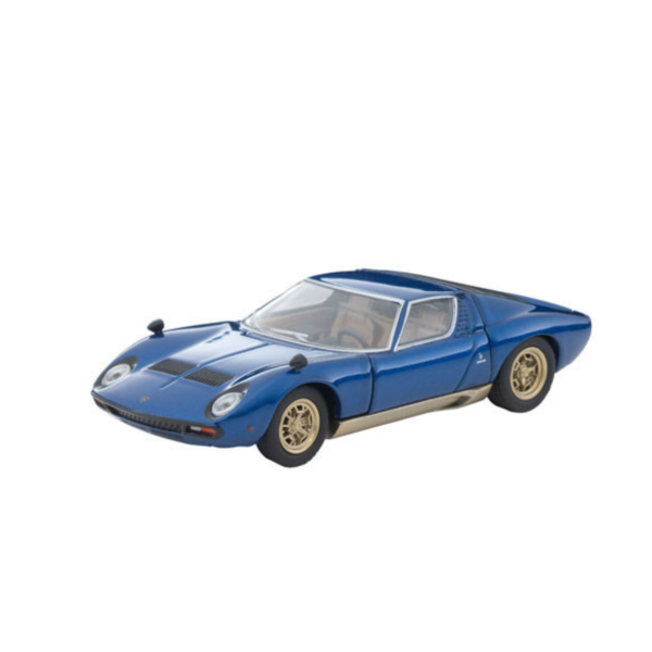 預購10月 TOMYTEC 1/64 TLV 藍寶堅尼 Miura SV 金屬藍 塗裝完成品 