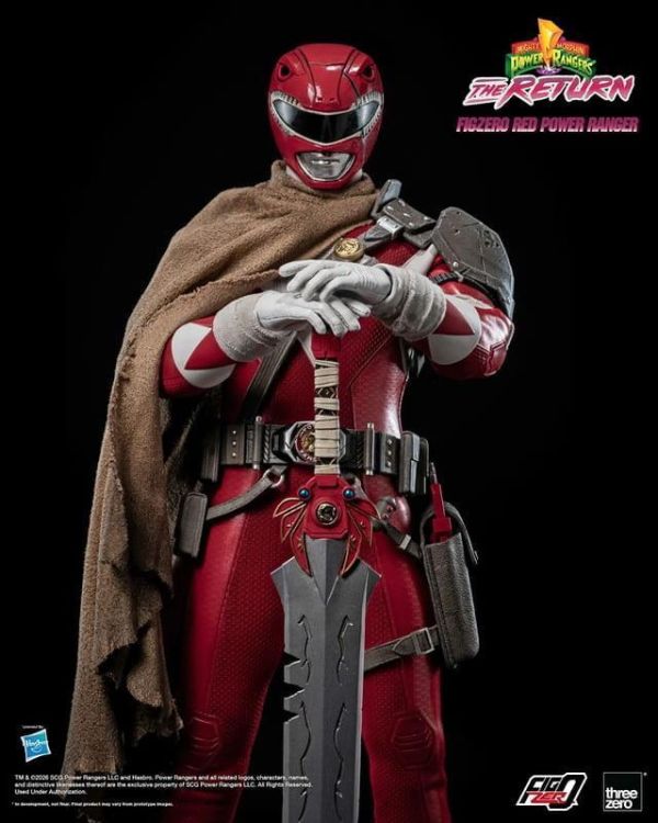 預購27年Q1 Threezero FigZero 金剛戰士：回歸 恐龍戰隊 紅衣戰士 一般版 