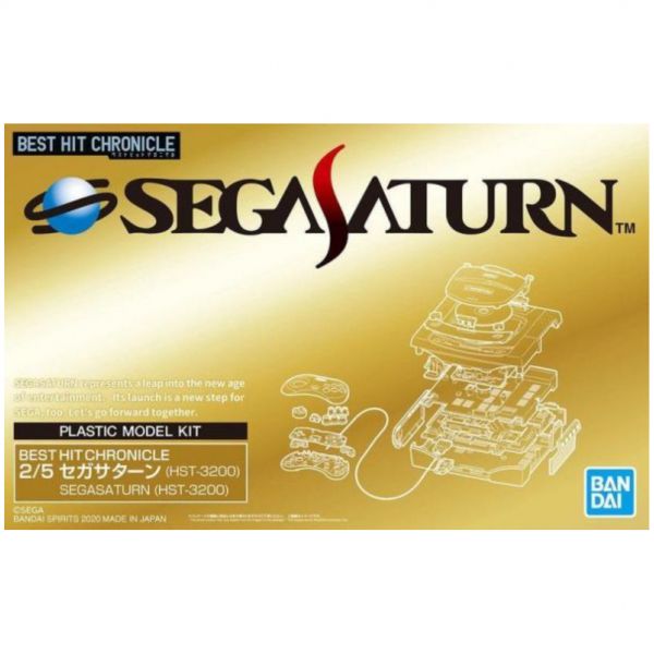 萬代 BANDAI 2/5 Sega Saturn (HST-3200) 主機 組裝模型 