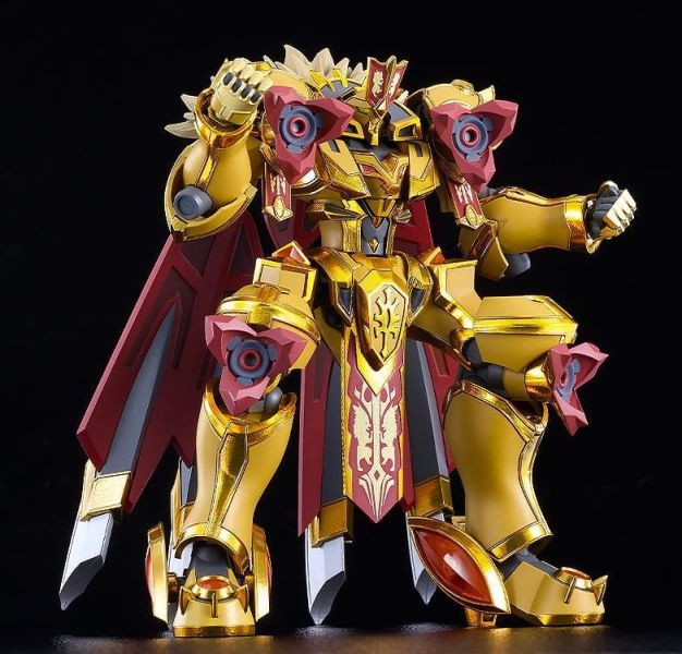 預購27年1月 GSC MODEROID 騎士&魔法 戈德力歐 ROYAL METALLIC 組裝模型 