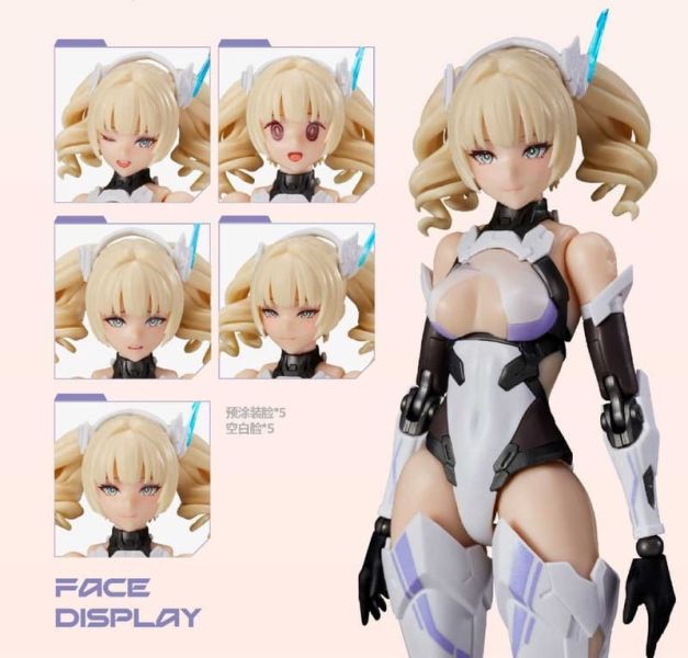 預購2月 將魂姬 解限機 UBP-R02T 1/10 矛隼機娘 組裝模型 