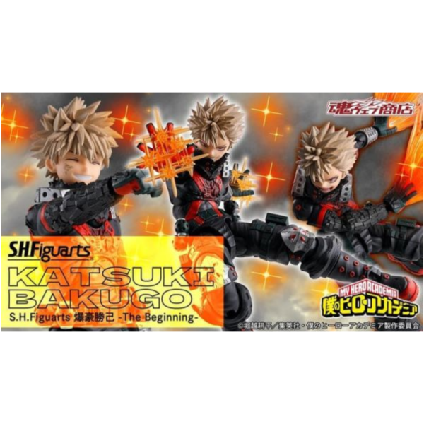 現貨 代理版 魂商店 S.H.F SHF 我的英雄學院 爆豪勝己 The Beginning 