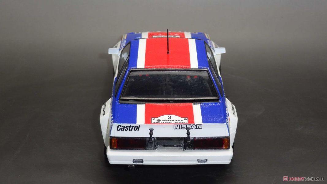 青島社 AOSHIMA  1/24 汽車模型 BEEMAX SERIES NO.07 NISSAN 240RS New Zealand Rally Version 組裝模型  