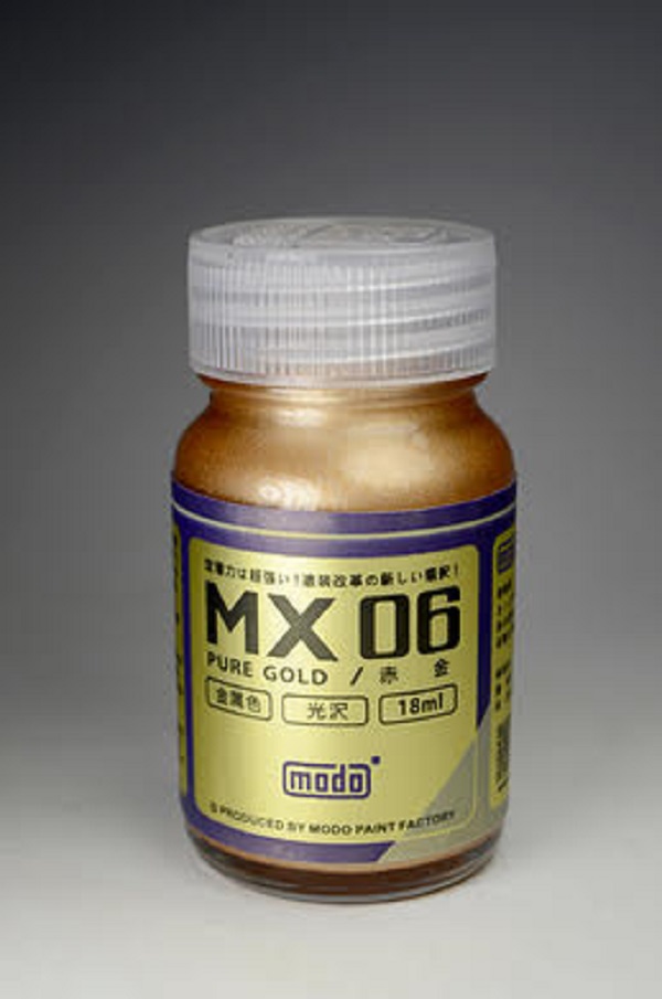 摩多製漆所 MODO 硝基漆 MX-06 赤金色 